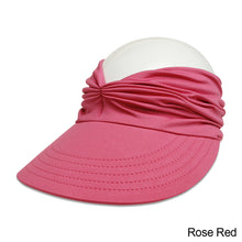 Load image into Gallery viewer, Flexible Adult Hat for Women Anti-UV Wide Brim Visor Hat Easy To Carry Travel Caps Fashion Beach Summer Sun Protection Hats
