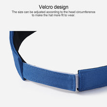 Load image into Gallery viewer, Summer Sun Hats Transparent Visor Caps Topless Empty Sun Visor Cap Hat Ladies Adjustable Topless Beach Trip Cap
