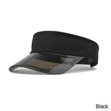 Load image into Gallery viewer, Summer Sun Hats Transparent Visor Caps Topless Empty Sun Visor Cap Hat Ladies Adjustable Topless Beach Trip Cap
