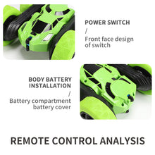 Load image into Gallery viewer, 360 degrees Anti-collision Led Light RC Toys 2.4G Drift Rc Car 4WD RC Drift Car Toy Remote Control Model Vehicle Car RC Racing Car Toy for Children Christmas Gifts
