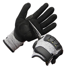 Load image into Gallery viewer, TPR Mechanical Gloves Anti-vibration Anti-smashing Anti-cutting Anti-collision Gloves Outdoor Cycling Rescue Safety Gloves Working Gloves
