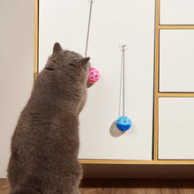 Load image into Gallery viewer, Cat Hanging Interactive Toy Cat Spring Ball Toy with Bell Kitten Funny Teaser Toy Training Toys Pet Daily Supplies

