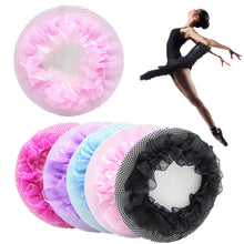 Load image into Gallery viewer, Professional Dance Lace Hair Net Nurse Stewardess Hotel Workers Pan Hair Accessories Grade Performance Ball Head Net
