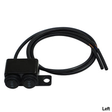 Load image into Gallery viewer, 12V Motorcycle Dual 10mm Mirror Mount Switches Motorbike Headlight Hazard Brake Fog Lights ON-OFF-ON Waterproof 3ways Switch Button
