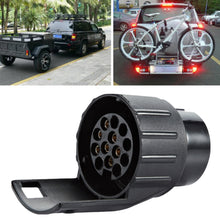 Load image into Gallery viewer, 12V Towbar 7 Pin To 13 Pin Plug Adapter Trailer Connector Towing Waterproof Plugs Socket Adapter For Car Truck Caravan Accessories
