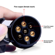 Load image into Gallery viewer, 12V Towbar 7 Pin To 13 Pin Plug Adapter Trailer Connector Towing Waterproof Plugs Socket Adapter For Car Truck Caravan Accessories
