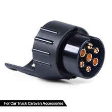 Load image into Gallery viewer, 12V Towbar 7 Pin To 13 Pin Plug Adapter Trailer Connector Towing Waterproof Plugs Socket Adapter For Car Truck Caravan Accessories
