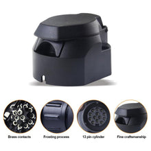 Load image into Gallery viewer, 7Pin/13Pin 12V Electrical Connector Adapter Euro Trailer Socket Car Accessories Caravans 7/13 Pole Tow Bar Towing Socket Plug
