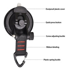 Load image into Gallery viewer, 1PC Car Tent Suction Cups Buckle Side Awning Anchors Outdoor Camping Tent Suckers Anchor Securing Hook for RV Van Camping Vehicle
