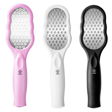 Load image into Gallery viewer, Stainless Steel Foot File Feet Grinding Device Remove Dead Skin Rub Feet Contusion Calluses Foot Rub Pedicure Dead Skin Shavings
