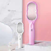 Load image into Gallery viewer, Stainless Steel Foot File Feet Grinding Device Remove Dead Skin Rub Feet Contusion Calluses Foot Rub Pedicure Dead Skin Shavings
