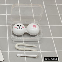 Load image into Gallery viewer, Contact Lenses Glasses Cosmetic Contact Lenses Box Contact Lens Case for Eyes Travel Kit Holder Container Travel Accessories
