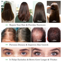 Load image into Gallery viewer, Repair Hair Improve Hair Growth Keep The Scalp Hydrated Thicker Eyelashes and Eyebrows Stronger Healthier Treats Scalp Infections

