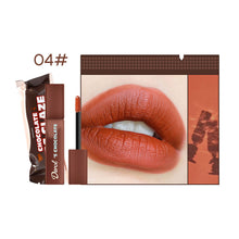 Load image into Gallery viewer, Matte liquid lipstick Not easy to stick to cup velvet mist chocolate lip glaze for women Velvet Matte Liquid Lipsticks
