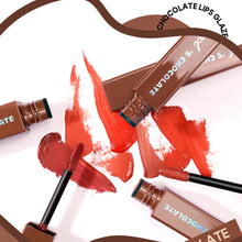 Load image into Gallery viewer, Matte liquid lipstick Not easy to stick to cup velvet mist chocolate lip glaze for women Velvet Matte Liquid Lipsticks
