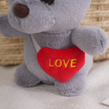 Load image into Gallery viewer, 1pc Heart Bear Plush Toy Cute Bear Toys Key Chain Pendant Valentine's Day Gifts Children Kids Toy Wedding Gifts
