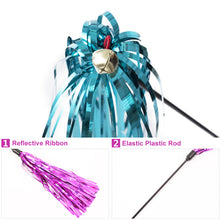 Load image into Gallery viewer, Funny Cat Toy Ringing Reflective Paper Teaser Wand Kitten Interactive Toy with Bell Pet Teaser Stick

