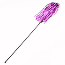 Load image into Gallery viewer, Funny Cat Toy Ringing Reflective Paper Teaser Wand Kitten Interactive Toy with Bell Pet Teaser Stick

