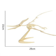 Load image into Gallery viewer, Simulation Dinosaur Fossil Plastic Skeleton Model Children's DIY Handmade Dinosaur Skeleton Assembly Kit Tyrannosaurus Rex Model
