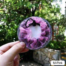 Load image into Gallery viewer, Dot Girl Women Bun Cover Snood Hair Net Nets Latin Ballet Dance Skating Crochet Snoods Hair Accessories
