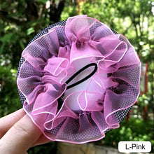 Load image into Gallery viewer, Dot Girl Women Bun Cover Snood Hair Net Nets Latin Ballet Dance Skating Crochet Snoods Hair Accessories
