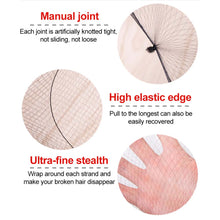 Load image into Gallery viewer, Hairnets Invisible Soft Disposable Hair Net Ballet Dance Bun Hair Cover Hair Nets Elastic Edge Mesh Hair Styling
