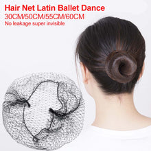 Load image into Gallery viewer, Hairnets Invisible Soft Disposable Hair Net Ballet Dance Bun Hair Cover Hair Nets Elastic Edge Mesh Hair Styling

