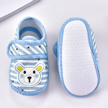 Load image into Gallery viewer, Baby Boy Girl Shoes Spring Autumn Anti-Slip Soft Fabric Sole Non-slip Toddler Newborn First Walker Crib Shoes
