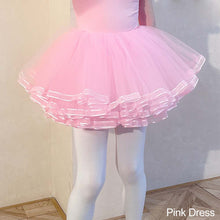 Load image into Gallery viewer, Girls Kids Ballet Dress Gymnastics Leotards Short Sleeve Ballet Dancewear Skirts Cotton Spandex Gym Children Leotards
