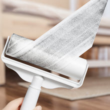 Load image into Gallery viewer, Long Handle Lint Roller Brush Pet Hair Remover Roller Detacable Dust Hair Roller Stick Tearable Clothes Bed Hair Removal Brush
