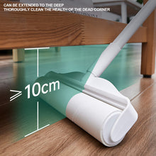 Load image into Gallery viewer, Long Handle Lint Roller Brush Pet Hair Remover Roller Detacable Dust Hair Roller Stick Tearable Clothes Bed Hair Removal Brush
