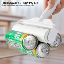 Load image into Gallery viewer, Long Handle Lint Roller Brush Pet Hair Remover Roller Detacable Dust Hair Roller Stick Tearable Clothes Bed Hair Removal Brush
