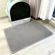 Load image into Gallery viewer, Double-Layer EVA Cat Litter Mat Waterproof Pet Cats Litter Bottom Non-slip Sand Basin Filter Kitten Dog Washable Sand Pad Mat Pet Litter Catcher Mat
