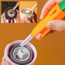 Load image into Gallery viewer, Mini Milk Bottle Thermal Cup Cleaning Brush Multipurpose Bottle Gap Cleaner Brush Groove Gap Cleaning Brush Portable Travel Cleaner Brush
