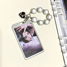 Load image into Gallery viewer, Kpop Photocard Holder Acrylic Credit ID Bank Card Photo Display Holder Bus Subway Card Protective Case Pendant Gift
