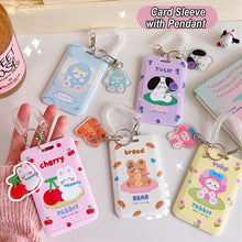Load image into Gallery viewer, Kpop Photocard Holder Acrylic Credit ID Bank Card Photo Display Holder Bus Subway Card Protective Case Pendant Gift
