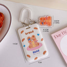 Load image into Gallery viewer, Kpop Photocard Holder Acrylic Credit ID Bank Card Photo Display Holder Bus Subway Card Protective Case Pendant Gift
