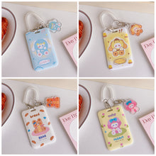 Load image into Gallery viewer, Kpop Photocard Holder Acrylic Credit ID Bank Card Photo Display Holder Bus Subway Card Protective Case Pendant Gift
