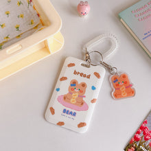 Load image into Gallery viewer, Kpop Photocard Holder Acrylic Credit ID Bank Card Photo Display Holder Bus Subway Card Protective Case Pendant Gift
