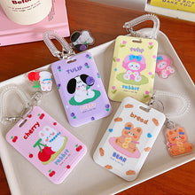 Load image into Gallery viewer, Kpop Photocard Holder Acrylic Credit ID Bank Card Photo Display Holder Bus Subway Card Protective Case Pendant Gift
