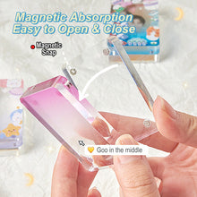 Load image into Gallery viewer, Transparent Acrylic Picture Photo Frame Magnetic Photocard Holder Poster Display Stand DIY Desktop Decoration Ornament
