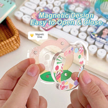 Load image into Gallery viewer, Transparent Acrylic Picture Photo Frame Magnetic Photocard Holder Poster Display Stand DIY Desktop Decoration Ornament
