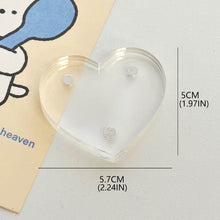 Load image into Gallery viewer, Transparent Acrylic Picture Photo Frame Magnetic Photocard Holder Poster Display Stand DIY Desktop Decoration Ornament
