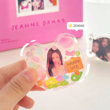 Load image into Gallery viewer, Transparent Acrylic Picture Photo Frame Magnetic Photocard Holder Poster Display Stand DIY Desktop Decoration Ornament

