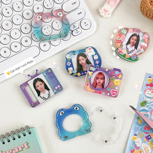 Load image into Gallery viewer, Transparent Acrylic Picture Photo Frame Magnetic Photocard Holder Poster Display Stand DIY Desktop Decoration Ornament
