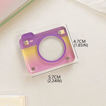 Load image into Gallery viewer, Transparent Acrylic Picture Photo Frame Magnetic Photocard Holder Poster Display Stand DIY Desktop Decoration Ornament
