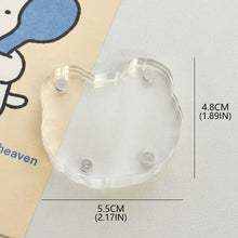Load image into Gallery viewer, Transparent Acrylic Picture Photo Frame Magnetic Photocard Holder Poster Display Stand DIY Desktop Decoration Ornament
