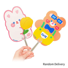 Load image into Gallery viewer, INS Cute Cartoon Hand Fan Mini Portable Plastic Fan In Summer Outdoor Activity Kids Students Gifts
