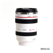 Load image into Gallery viewer, 350ml Creative Camera Mug Cup EF24-105mm Coffee Lens Mug Stainless Steel Mini Tea Mug Water Drinkware Gifts
