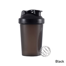 Load image into Gallery viewer, 400ml Portable Protein Powder Shaker Bottle Leak Proof Sports Mixing Cup Water Bottle for Gym Fitness Training with Scale
